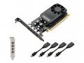 PNY Quadro P1000 V2 DP, 4GB GDDR5, PCI-E, 4x miniD