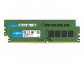 Crucial - DDR4 - sada - 8 GB: 2 x 4 GB - DIMM 288-