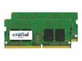 Crucial - DDR4 - sada - 8 GB: 2 x 4 GB - SO-DIMM 2