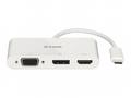 D-Link 3-in-1 USB-C to HDMI, VGA, DisplayPort Adap