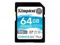 Kingston paměťová karta 64GB SDXC Canvas Go Plus 1