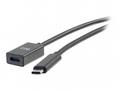 C2G 3ft USB-C to C 3.1 (Gen 2) Male to Female Exte