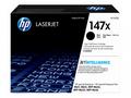 HP 147X - Vysoká výtěžnost - černá - originální - 