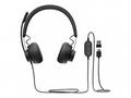 Logitech sluchátka s mikrofonem Zone Wired Teams H