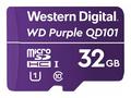WD PURPLE 32GB MicroSDHC QD101, WDD032G1P0CC, CL10