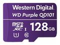 WD PURPLE 128GB MicroSDXC QD101, WDD128G1P0C, CL10