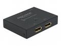Delock DisplayPort 2 - 1 Switch bidirectional 8K 3