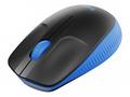 Logitech Wireless Mouse M190 Full-Size, blue