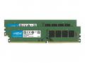 Crucial - DDR4 - sada - 16 GB: 2 x 8 GB - DIMM 288