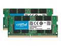 Crucial - DDR4 - sada - 16 GB: 2 x 8 GB - SO-DIMM 