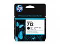 HP 712 Inkoustová náplň černá (80ml), 3ED71A