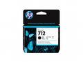 HP 712 Inkoustová náplň černá (80ml), 3ED71A