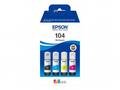 Epson EcoTank 104 - 4-balení - černá, žlutá, azuro