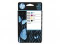 HP 932 Black, 933 CMY Original Ink Cartridge 4-Pac