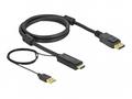 Delock - Kabel video, audio - HDMI, USB (pouze nap