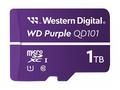 WD PURPLE 1TB MicroSDXC QD101, WDD100T1P0C , CL10,