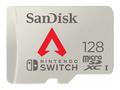SanDisk - Paměťová karta flash - 128 GB - microSDX