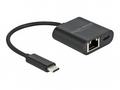 Delock - Síťový adaptér - USB-C 3.2 Gen 1 - Gigabi