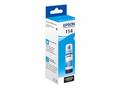 Epson 114 - 70 ml - azurová - originální - doplněn