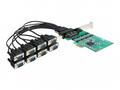 Delock PCI Express Card > 8 x Serial RS-232 - Séri