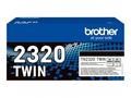 Brother TN2320 TWIN - 2-balení - Vysoká výtěžnost 