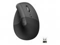 Logitech Lift Vertical Ergonomic Mouse - Graphite 