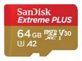 SanDisk Extreme PLUS - Paměťová karta flash (adapt