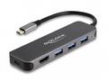 Delock - Rozbočovač - 3 x USB 3.2 Gen 1 + 1 x USB-