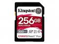 Kingston paměťová karta 256GB Canvas React Plus SD