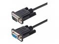 StarTech.com 3m RS232 Serial Null Modem Cable, Cro