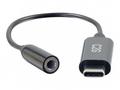 C2G USB C to 3.5mm Audio Adapter - USB C to AUX Ca