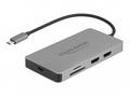 Delock - Dokovací stanice - USB-C - 2 x HDMI - 1Gb
