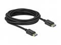 Delock - Kabel DisplayPort - DisplayPort (M) s jaz