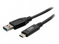 C2G 6in USB-C to USB-A SuperSpeed USB 5Gbps Cable 