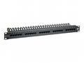 19" ISDN panel Solarix 25 x RJ45 černý 1U SX25-ISD