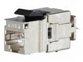 Solarix keystone c6 STP RJ45 stříbrný samořezný SX