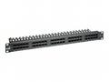 19" ISDN panel Solarix 50 x RJ45 černý 1U SX50-ISD