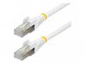 StarTech.com 50cm CAT6a Ethernet Cable - White - L