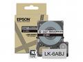 Epson Matte L Gray, Black 24mm LK-6ABJ, C53S672088