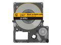 Epson Matte Yellow, Black 24mm LK-6YBJ, C53S672076
