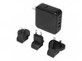 Targus - Síťový adaptér - GaN - 100 Watt - PD - 4 