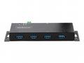 StarTech.com 4-Port Industrial USB 3.0 5Gbps Hub, 