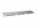 Solarix Patch panel 24xRJ45 CAT6 STP s vyvazovací 