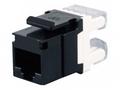 Solarix Zařezávací keystone CAT5E UTP RJ45 černý S