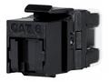 Solarix keystone c6 UTP RJ45 černý pro kleště SXKJ