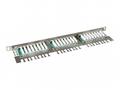 Solarix Patch panel 24xRJ45 CAT5E STP s vyvazovací
