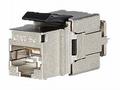 Solarix keystone c5e STP RJ45 černý pro kleště SXK