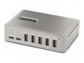 StarTech.com 10-Port USB-C Hub, 8x USB-A + 2x USB-