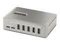 StarTech.com 10-Port USB-C Hub, 8x USB-A + 2x USB-