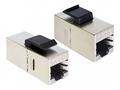 Delock Keystone Modul RJ45 jack > RJ45 jack Cat.6 